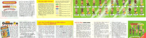 Leaflet Microstars UK Series 2 & 3